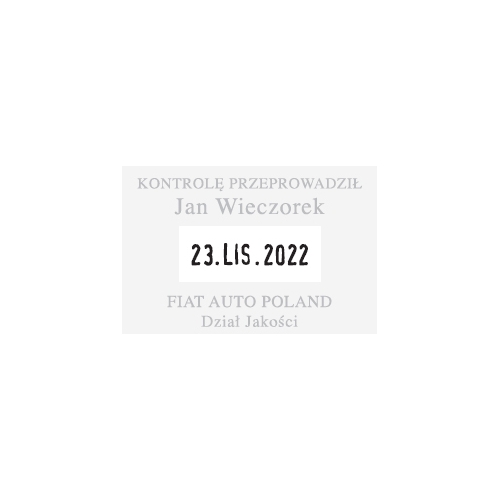 Automat szkieletowy CLASSIC LINE 2360-Datownik